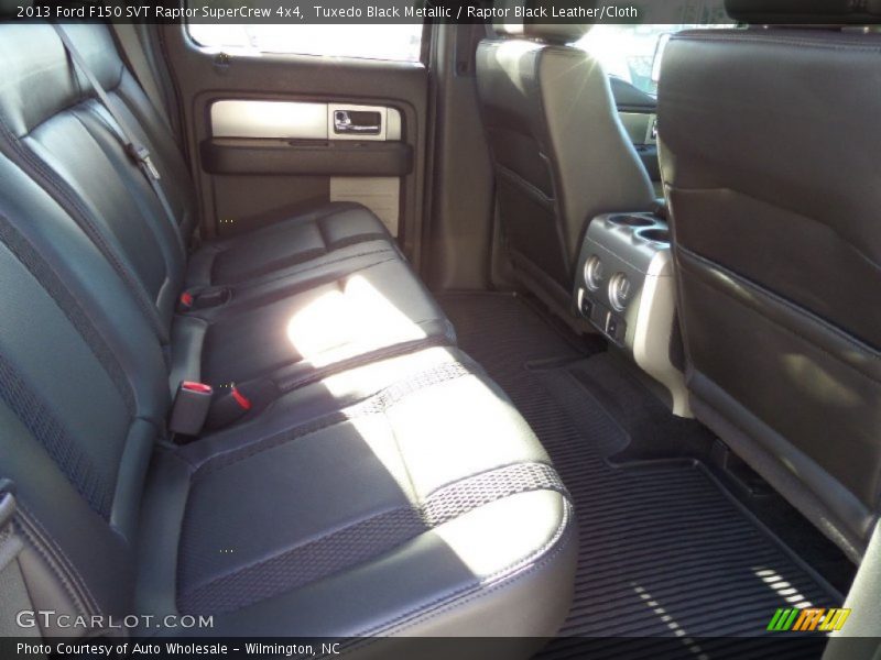 Tuxedo Black Metallic / Raptor Black Leather/Cloth 2013 Ford F150 SVT Raptor SuperCrew 4x4