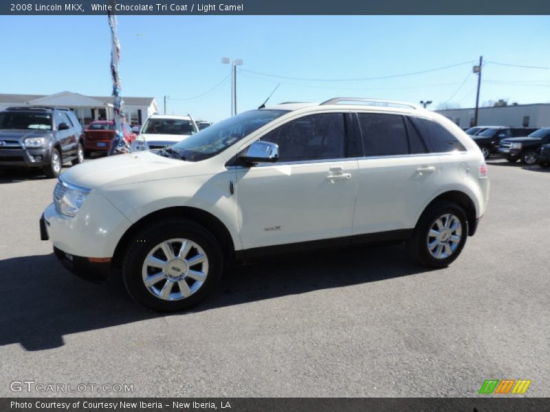 White Chocolate Tri Coat / Light Camel 2008 Lincoln MKX