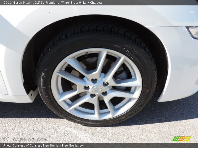 Winter Frost White / Charcoal 2011 Nissan Maxima 3.5 SV Premium