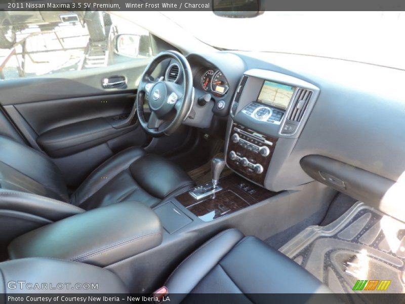 Winter Frost White / Charcoal 2011 Nissan Maxima 3.5 SV Premium