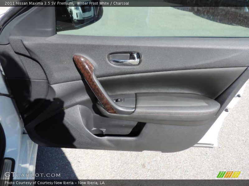 Winter Frost White / Charcoal 2011 Nissan Maxima 3.5 SV Premium