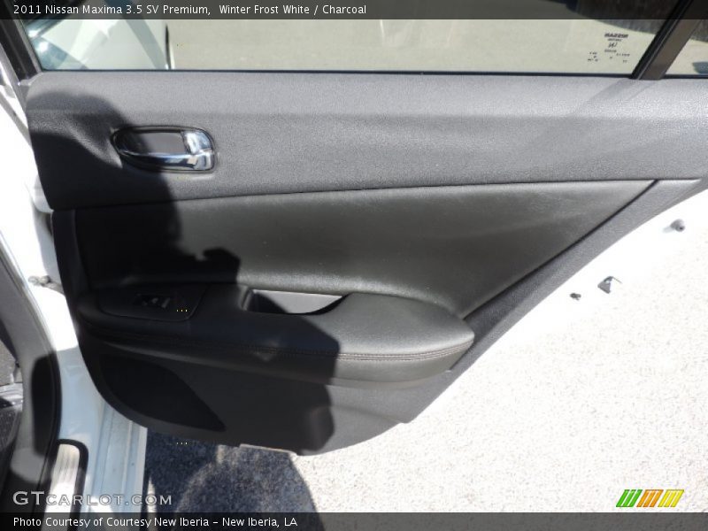 Winter Frost White / Charcoal 2011 Nissan Maxima 3.5 SV Premium