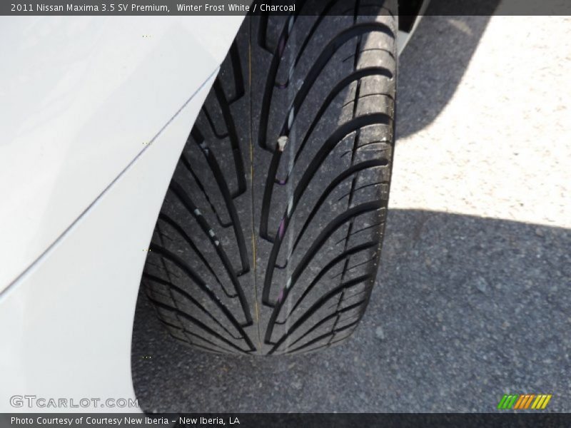 Winter Frost White / Charcoal 2011 Nissan Maxima 3.5 SV Premium