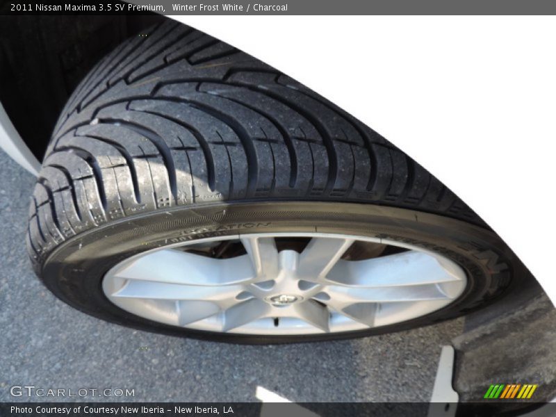 Winter Frost White / Charcoal 2011 Nissan Maxima 3.5 SV Premium