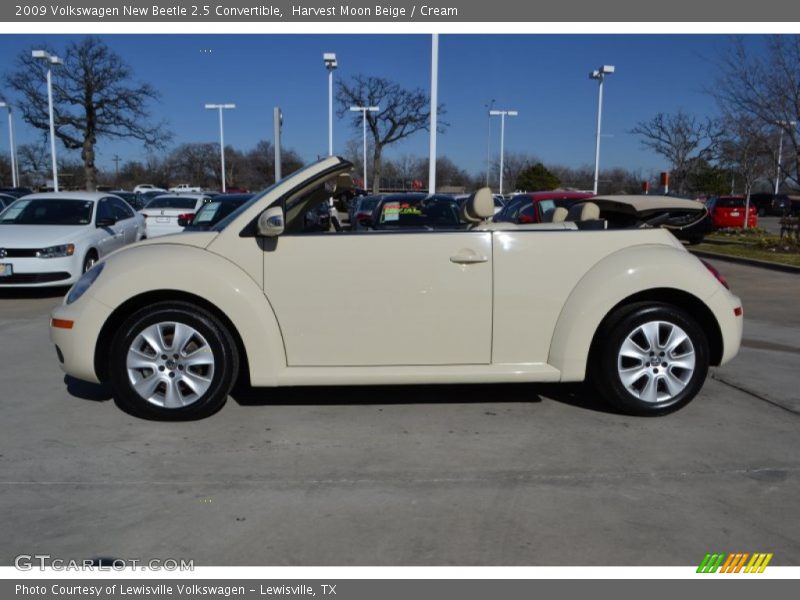  2009 New Beetle 2.5 Convertible Harvest Moon Beige