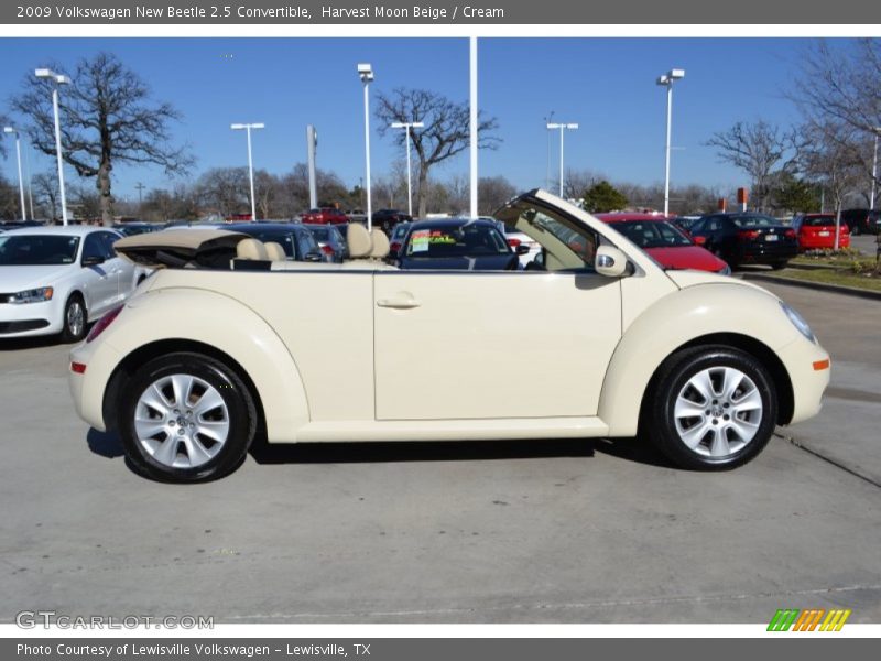  2009 New Beetle 2.5 Convertible Harvest Moon Beige