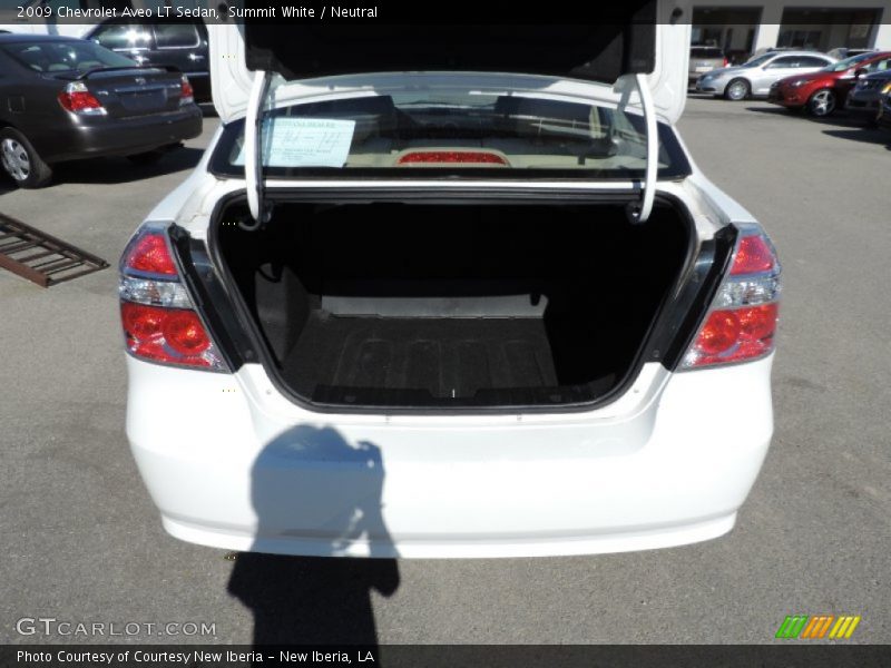 Summit White / Neutral 2009 Chevrolet Aveo LT Sedan