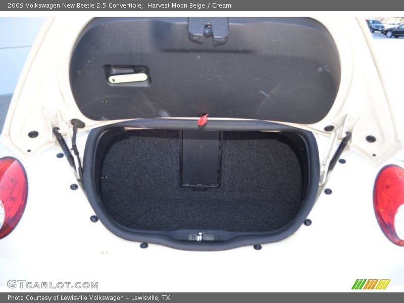 2009 New Beetle 2.5 Convertible Trunk