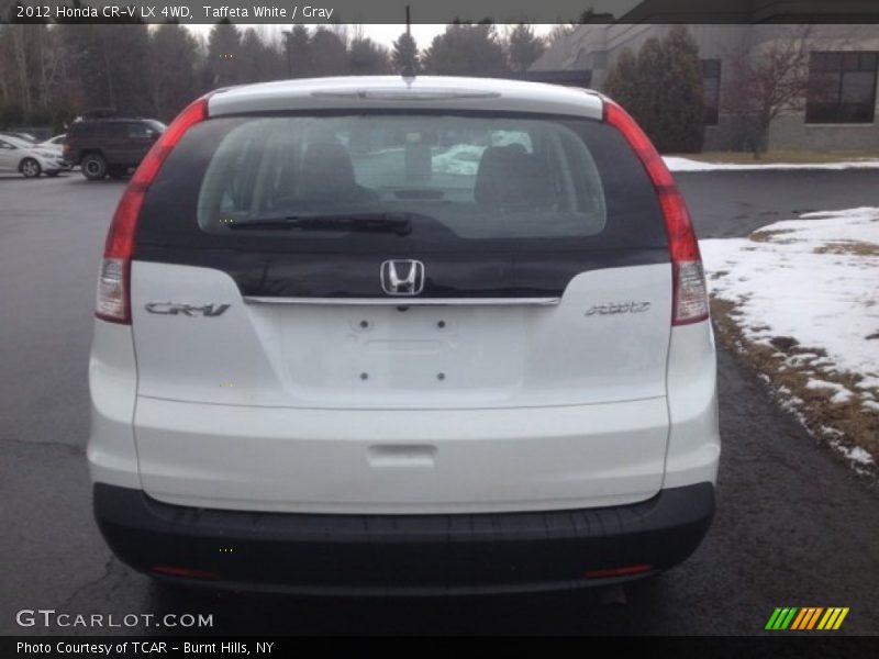 Taffeta White / Gray 2012 Honda CR-V LX 4WD