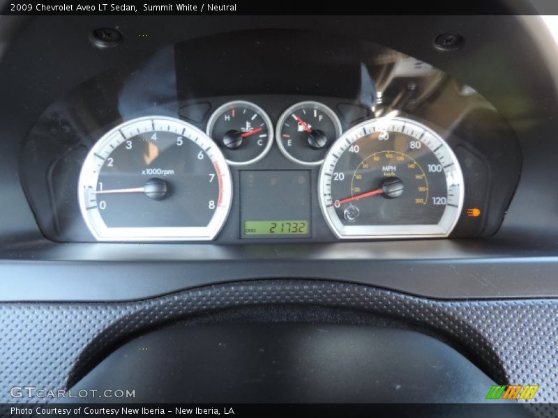 Summit White / Neutral 2009 Chevrolet Aveo LT Sedan
