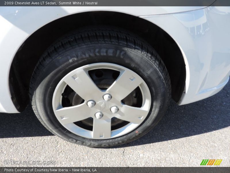 Summit White / Neutral 2009 Chevrolet Aveo LT Sedan