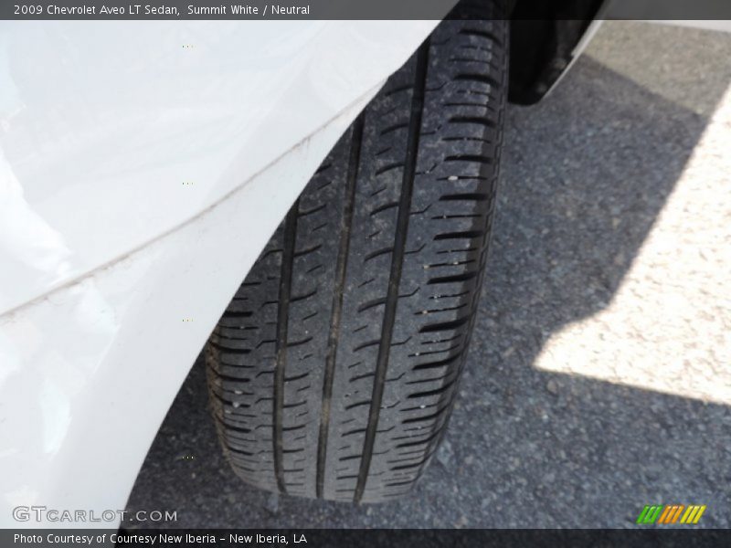 Summit White / Neutral 2009 Chevrolet Aveo LT Sedan