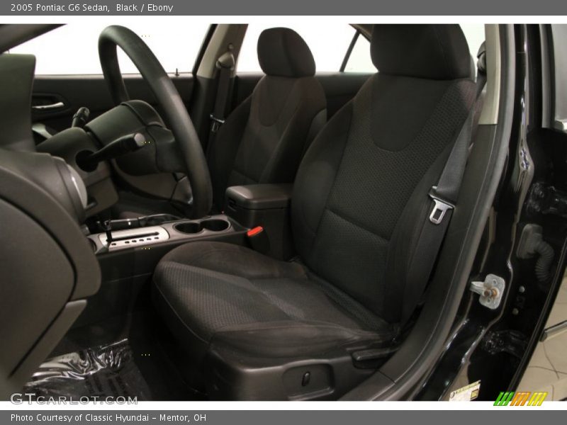 Front Seat of 2005 G6 Sedan