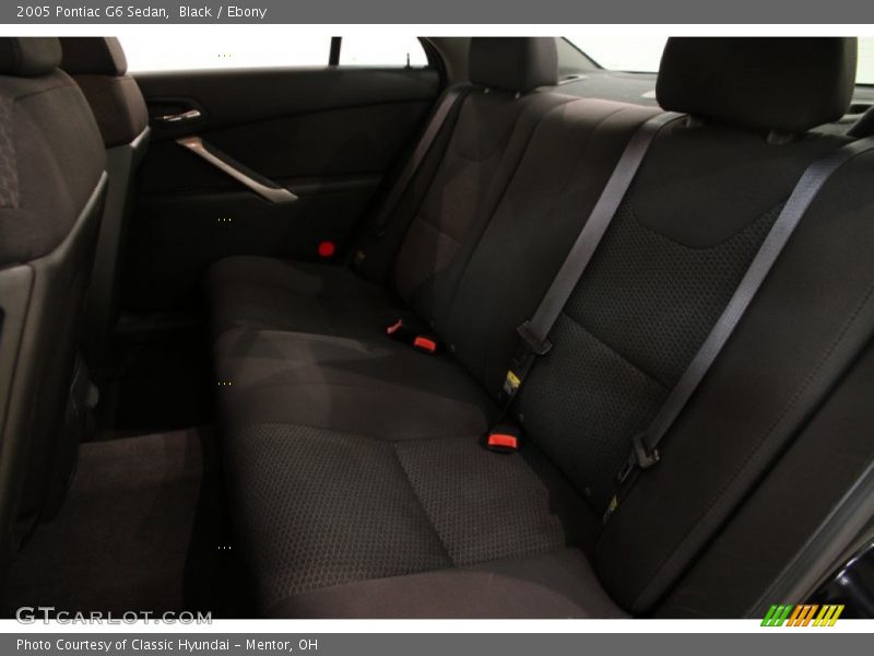 Black / Ebony 2005 Pontiac G6 Sedan