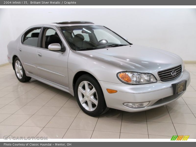 Brilliant Silver Metallic / Graphite 2004 Infiniti I 35