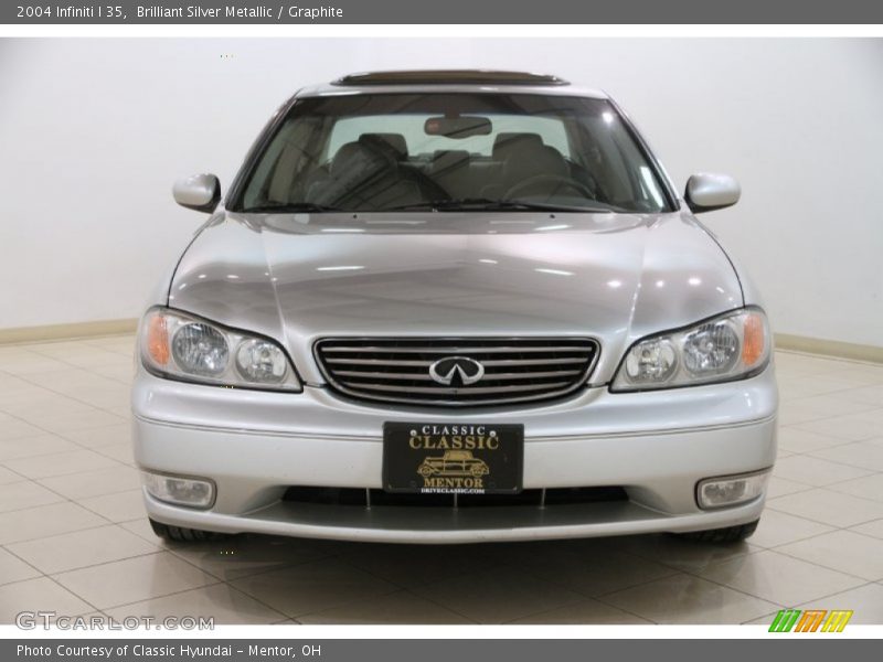 Brilliant Silver Metallic / Graphite 2004 Infiniti I 35