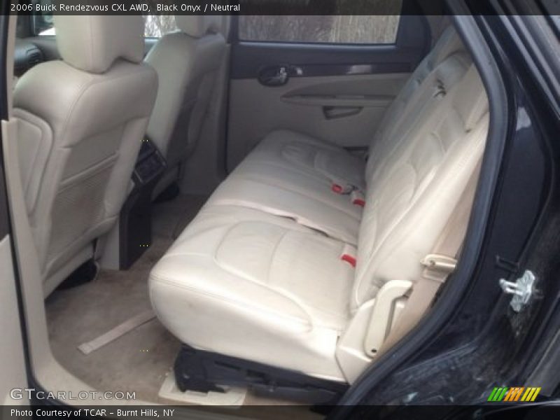 Rear Seat of 2006 Rendezvous CXL AWD