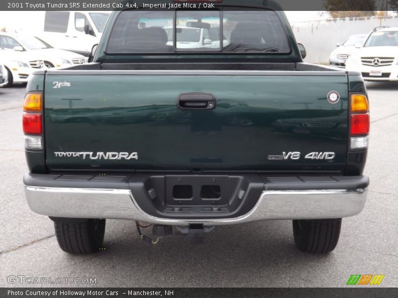 Imperial Jade Mica / Oak 2001 Toyota Tundra SR5 Extended Cab 4x4