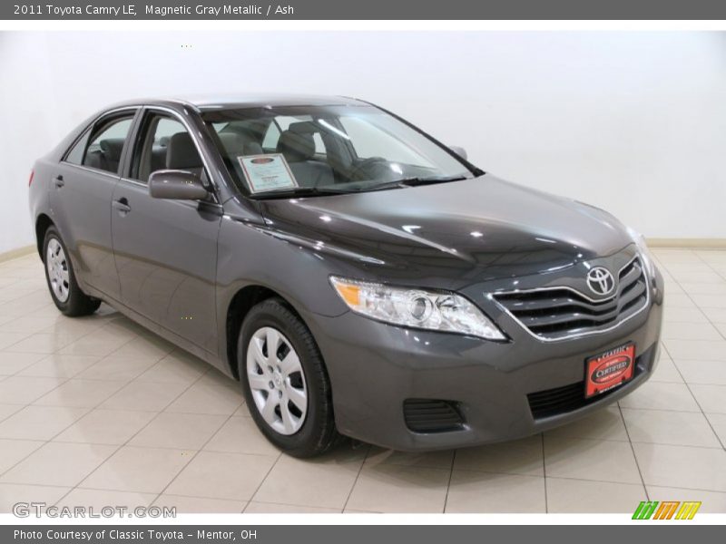 Magnetic Gray Metallic / Ash 2011 Toyota Camry LE