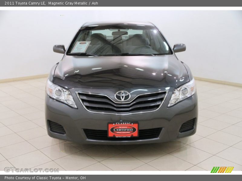 Magnetic Gray Metallic / Ash 2011 Toyota Camry LE
