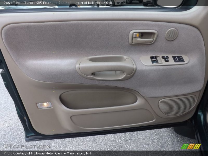 Imperial Jade Mica / Oak 2001 Toyota Tundra SR5 Extended Cab 4x4