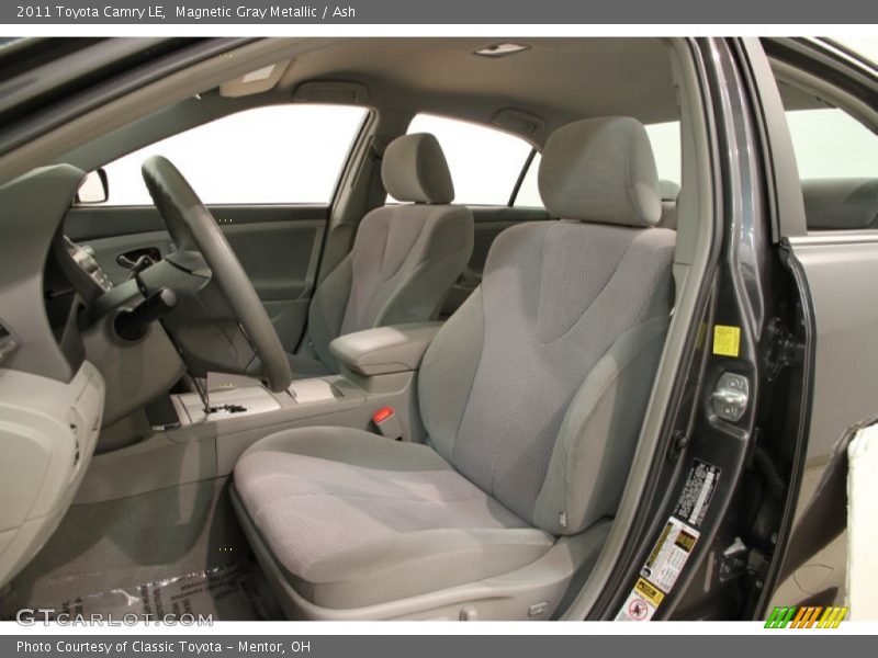 Magnetic Gray Metallic / Ash 2011 Toyota Camry LE