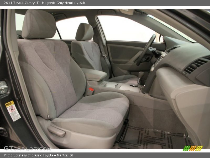 Magnetic Gray Metallic / Ash 2011 Toyota Camry LE