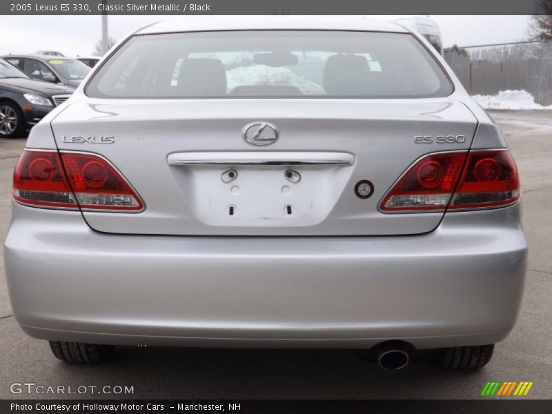 Classic Silver Metallic / Black 2005 Lexus ES 330