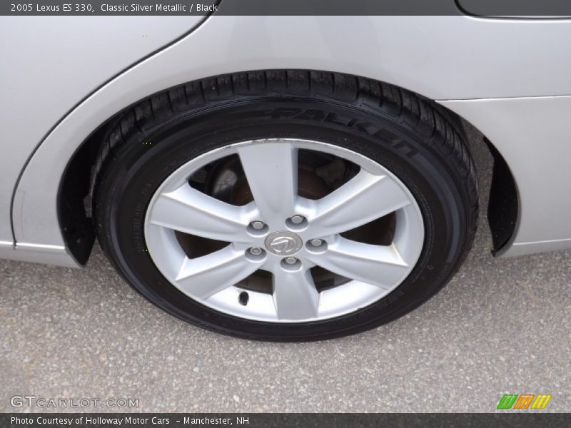 Classic Silver Metallic / Black 2005 Lexus ES 330