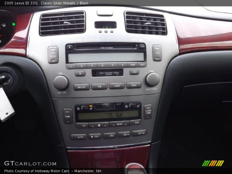 Classic Silver Metallic / Black 2005 Lexus ES 330