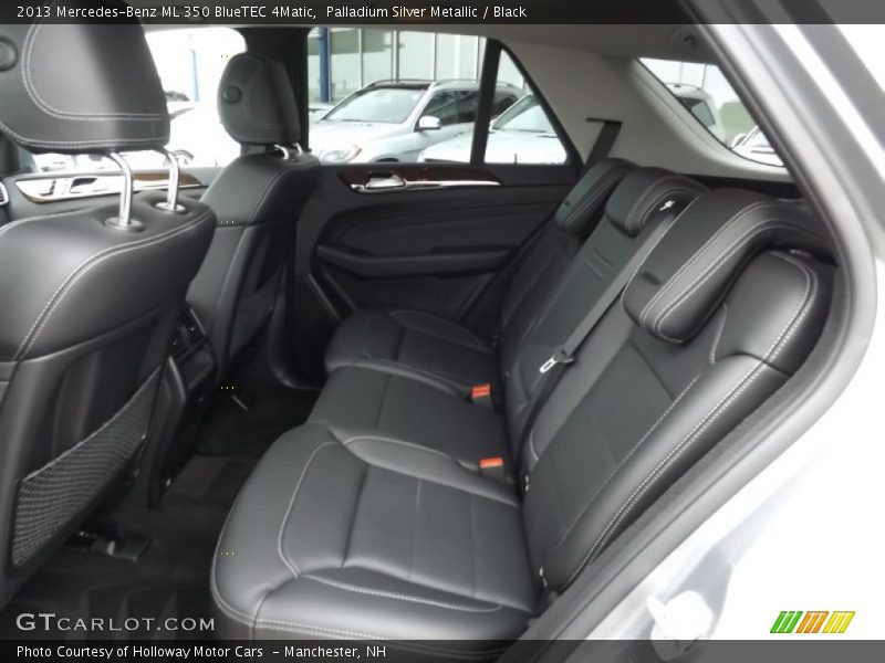 Palladium Silver Metallic / Black 2013 Mercedes-Benz ML 350 BlueTEC 4Matic