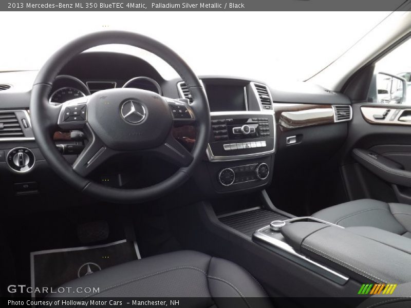 Palladium Silver Metallic / Black 2013 Mercedes-Benz ML 350 BlueTEC 4Matic