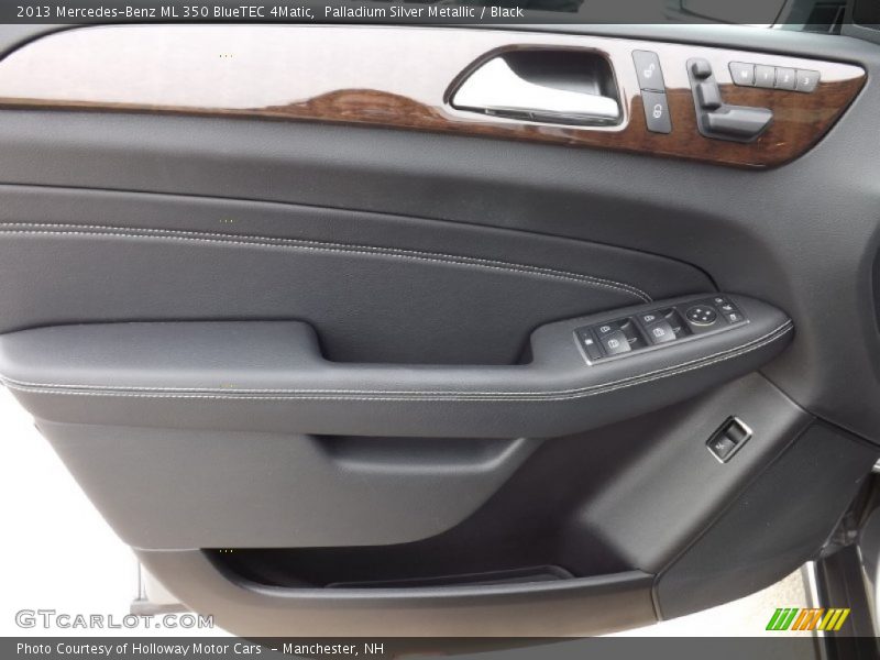 Palladium Silver Metallic / Black 2013 Mercedes-Benz ML 350 BlueTEC 4Matic