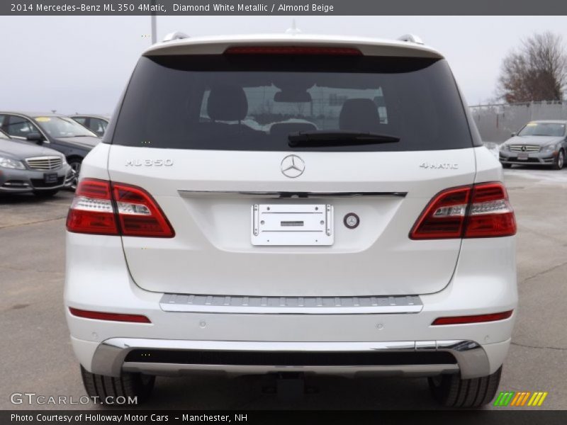Diamond White Metallic / Almond Beige 2014 Mercedes-Benz ML 350 4Matic