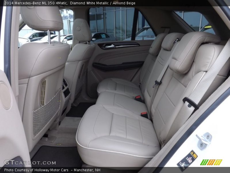 Diamond White Metallic / Almond Beige 2014 Mercedes-Benz ML 350 4Matic