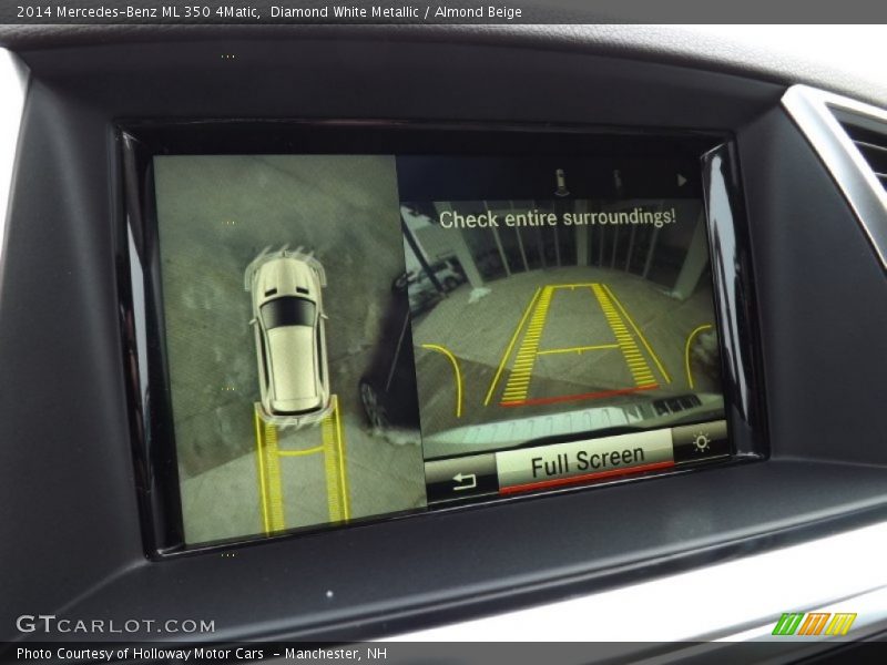 Diamond White Metallic / Almond Beige 2014 Mercedes-Benz ML 350 4Matic