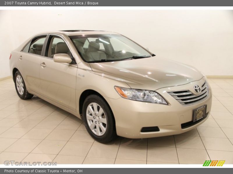 Desert Sand Mica / Bisque 2007 Toyota Camry Hybrid
