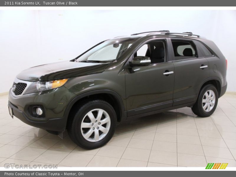 Tuscan Olive / Black 2011 Kia Sorento LX