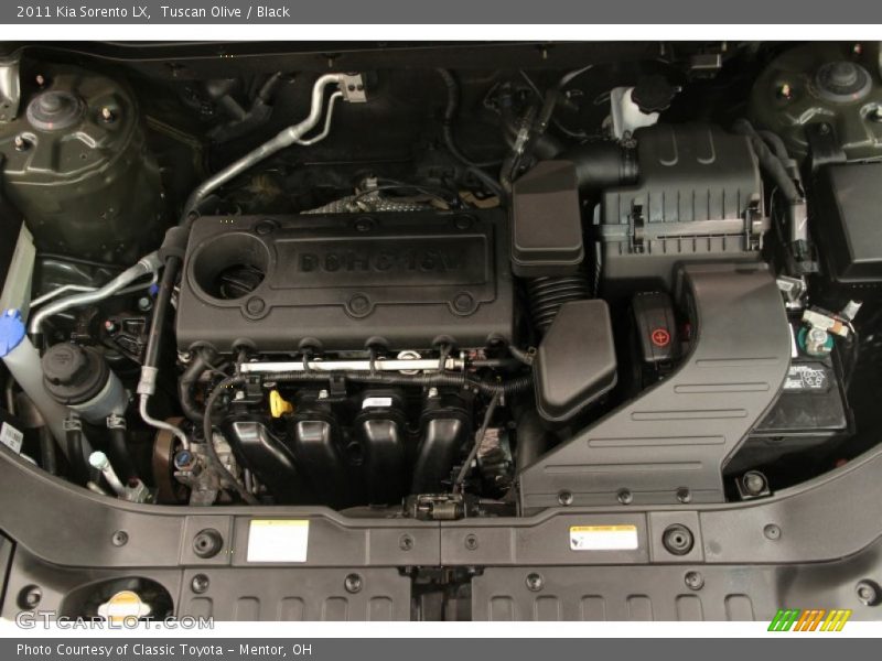 Tuscan Olive / Black 2011 Kia Sorento LX