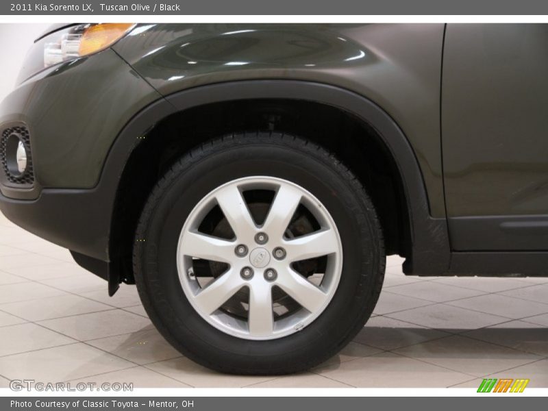 Tuscan Olive / Black 2011 Kia Sorento LX