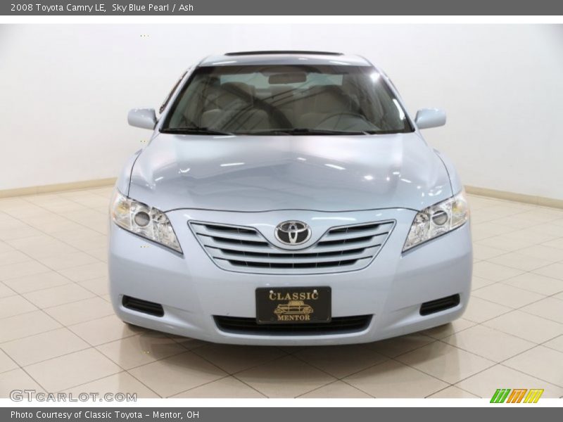 Sky Blue Pearl / Ash 2008 Toyota Camry LE