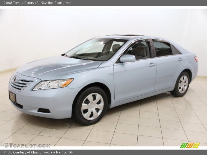 Sky Blue Pearl / Ash 2008 Toyota Camry LE