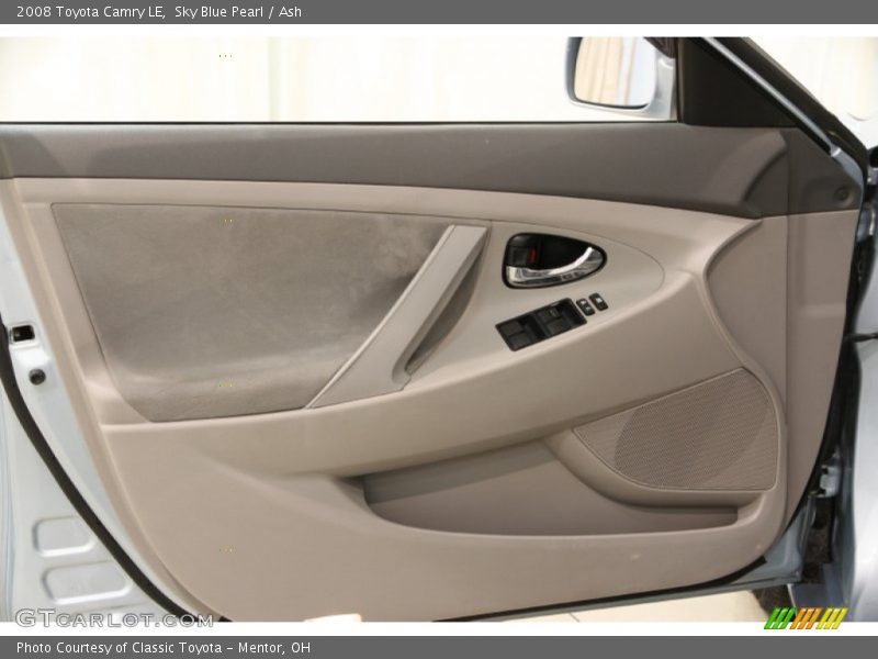 Sky Blue Pearl / Ash 2008 Toyota Camry LE