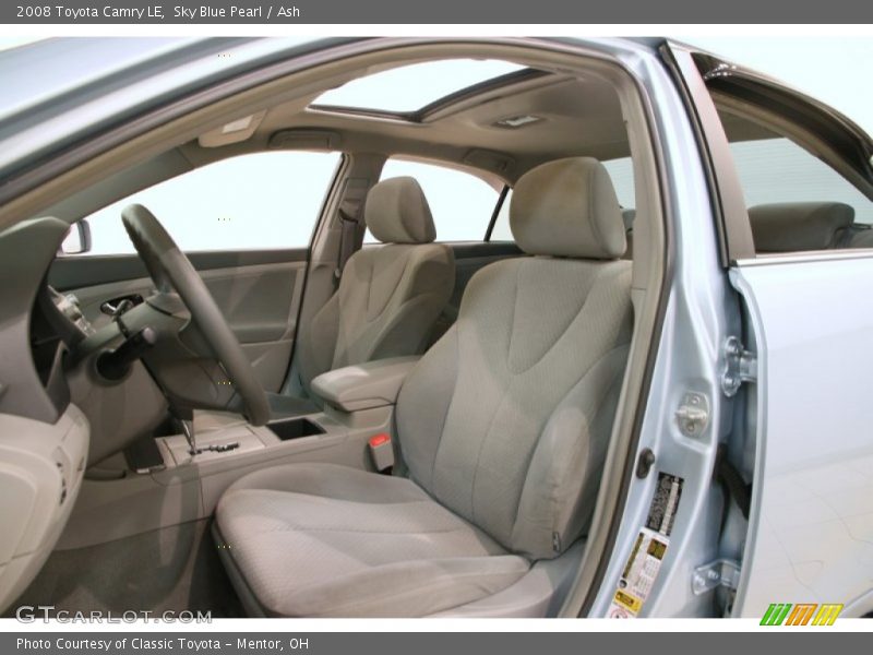Sky Blue Pearl / Ash 2008 Toyota Camry LE