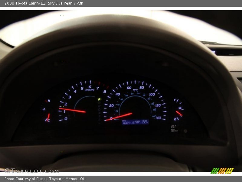 Sky Blue Pearl / Ash 2008 Toyota Camry LE
