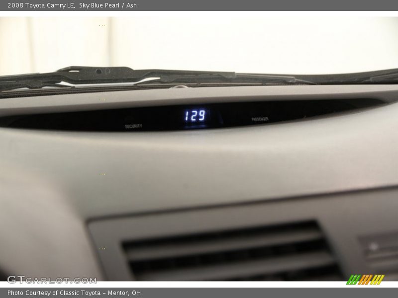 Sky Blue Pearl / Ash 2008 Toyota Camry LE
