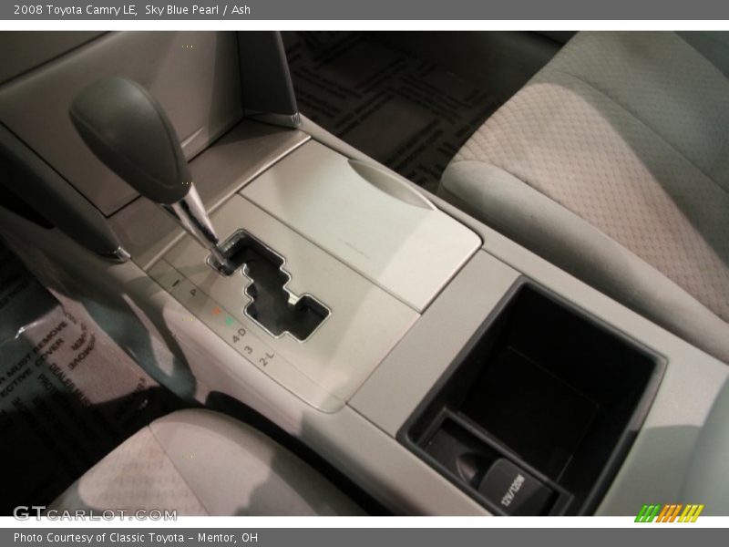 Sky Blue Pearl / Ash 2008 Toyota Camry LE