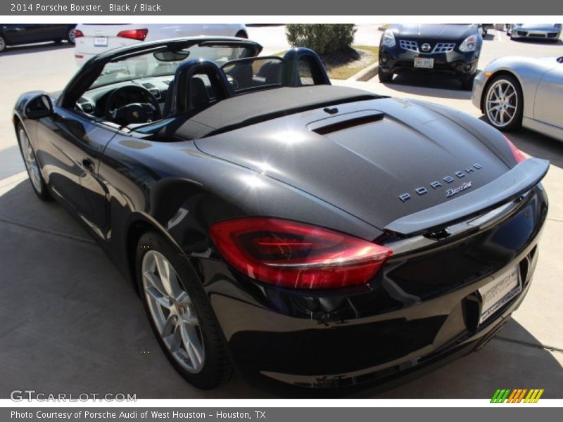 Black / Black 2014 Porsche Boxster