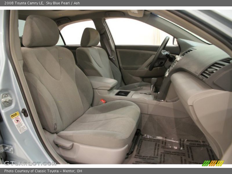 Sky Blue Pearl / Ash 2008 Toyota Camry LE