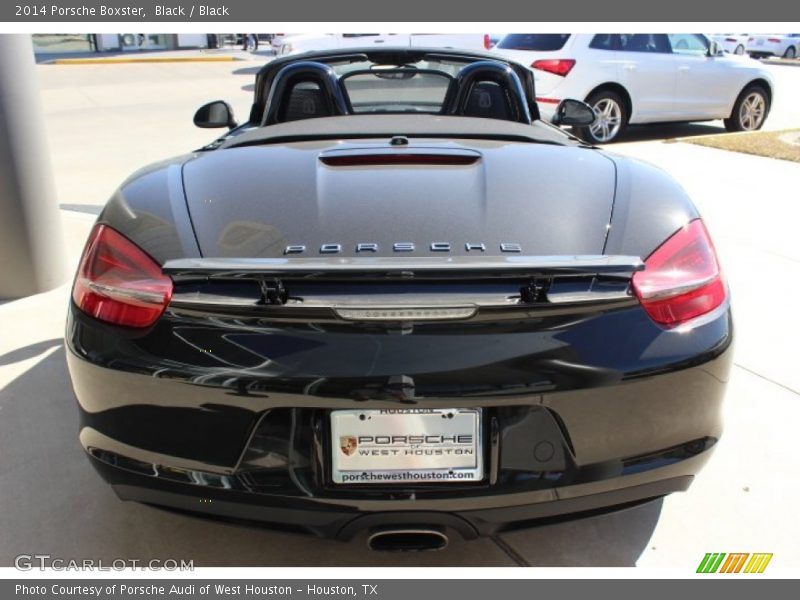Black / Black 2014 Porsche Boxster